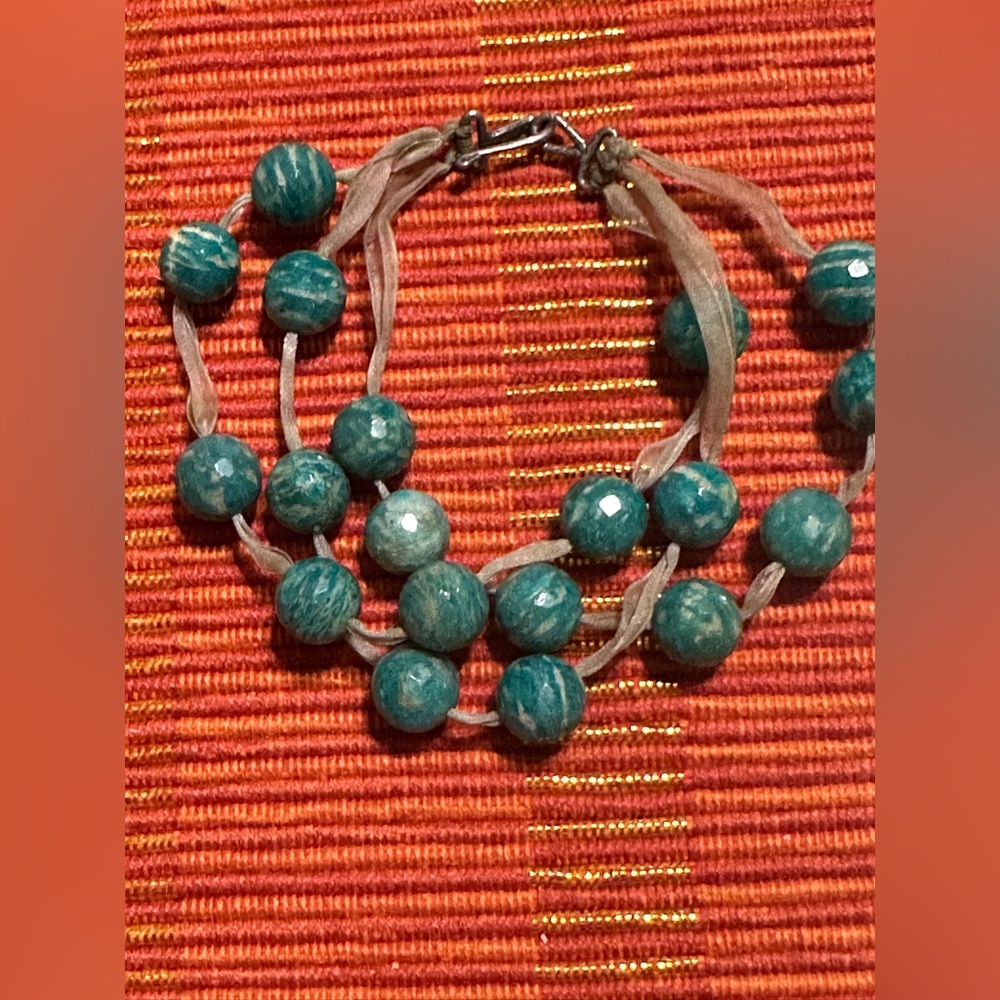 Triple Strand Jade Bracelet